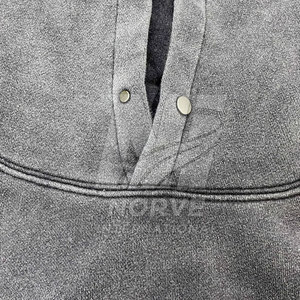 Daily Essential Men Acid Wash Hoodies Featuring Cotton Blended Fabric With Comfortable Design For Casual Lifestyle And Travel - Product Image 5