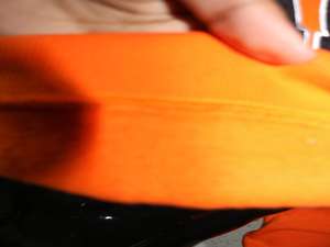 Sudadera de cuello alto MANA TOA ORANGE 100% NEGRO con apliques bordados, sudadera de cuello ancho CLUSH SPORTS - Product Image 4