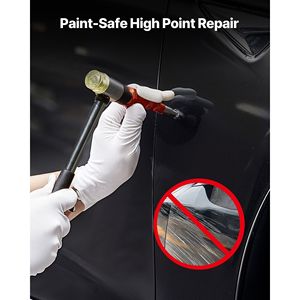 Paintless Car <b>Dent</b> <b>Puller</b> Kit Auto Fender Damage Repair Tool with Lifter Curved Rod Crowbar Rubber Hamm Body Repair Equipment - Product Image 4