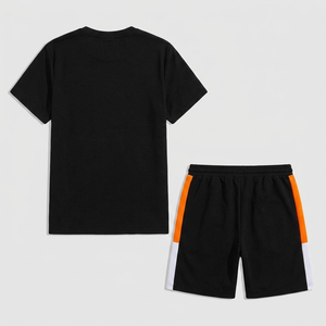 New Style Customize Summer Men Shorts <b>Sets</b> Two Piece Gym Breathable Hot Sale Shorts <b>Sets</b> Lightweight Casual Look Men Shorts <b>Sets</b> - Product Image 2