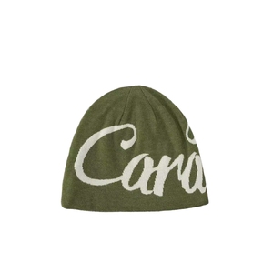 Direct Factory USA streetwear beanie custom logo knit <b>winter</b> <b>cap</b> black red premium stylish beanie supplier - Product Image 3