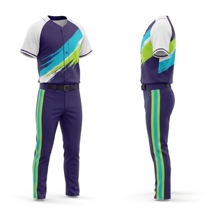 Uniforme de baseball de qualité supérieure, confortable, avec coutures durables et construction respirante, conçu avec un tissu de haute qualité. - Product Image 2