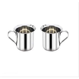 Mug à Moscow Mule en acier inoxydable martelé personnalisable, écologique, argenté, avec poignée, pour bar, fêtes à domicile et cadeaux - Product Image 3
