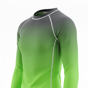 เสื้อรัดรูปแขนยาวแบบยูนิเซ็กซ์สำหรับออกกำลังกาย ครอสฟิต บีเจเจ เอ็มเอ็มเอ็ม ยิวยิตสู ชุดกีฬาสำหรับฝึกซ้อมแบบซับลิเมชั่นสั่งทำได้ - Product Image 4