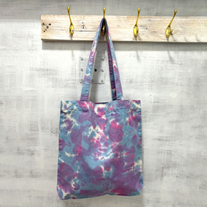 Large Beach Tir Dye Canvas Tote <b>Bag</b> Custom Logo Manufacturing Multiple Closure Reusable Heavy Duty 100% Cotton Fabric - Product Image 6