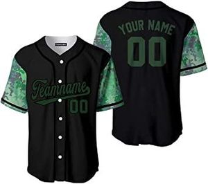 Maillot de baseball personnalisable, broderie, impression par sublimation, nom d'équipe personnalisé, taille plus, devant 100% polyester, maille, manches courtes - Product Image 3