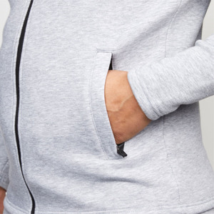 Conjunto Deportivo de 2 Piezas Personalizado de Invierno Unisex, 100% Algodón, Cortavientos, Transpirable, Pantalones Deportivos y Sudadera con Capucha - Product Image 4