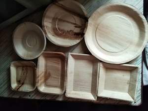 Assiettes en feuilles d'arec de qualité supérieure - Alternative au plastique - Prix de gros - Qualité d'exportation - Origine BD - Product Image 6