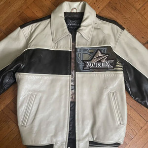 Blouson aviateur homme, vestes en cuir Avirex, coupe-vent et imperméables, manches longues, vestes en cuir Avirex pour homme - Product Image 4