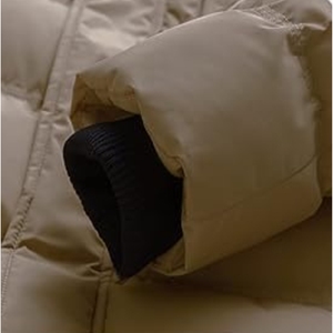 Fashion Style Premium Custom Spring Warm <b>Padded</b> High Quality Unisex Puffer Jacket with Hood Camouflage Embroidery - Product Image 3