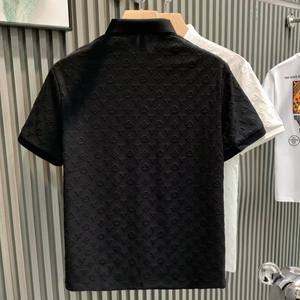 เสื้อโปโลแขนสั้นผ้าแจ็คการ์ดบางเบา ระบายอากาศดี ราคาโรงงาน OEM บังกลาเทศ จีน เสื้อคอปกโปโลสำหรับฤดูร้อน ส่งออกต่างประเทศ - Product Image 6