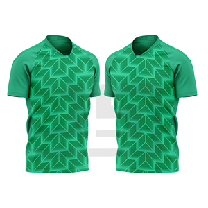 Premium Football Soccer Jersey Moisture Wicking Athletic Shirt Front Logo Custom Team Name Durable Print for Training Matches - Product Image 4
