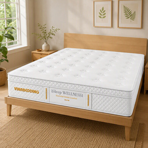 ที่นอน VINABEDDING ISleep Wellness 1 ทนทาน ระบายอากาศได้ดี เย็นสบาย ผ้าทอแบบรูพรุนทันสมัย เมมโมรี่โฟม สีขาว ให้ความสบายระดับโรงแรม สำหรับห้องนอน - Product Image 1