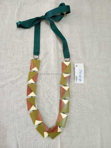 Fabricante indio directo personalizado estilo Vintage brillante cuerno abalorios resina collar perfecto regalo cadenas tipo ancla - Product Image 3