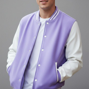 Custom Vintage School College Mens Varisty <b>Jackets</b> Leather sleeves Wool Letterman Crop Varsity <b>Jacket</b> ladies baseball chenille - Product Image 6