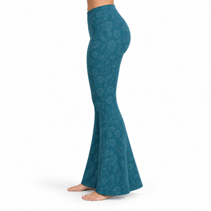 High Quality Bell Bottom <b>Legging</b> Provides Flexible Material Comfortable Construction & <b>Flared</b> Shape For Casual Active & Fashion - Product Image 2