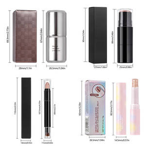 Stick illuminateur crème minérale multicolores, effet scintillant, longue tenue, waterproof, haute pigmentation, maquillage visage et corps - Product Image 6