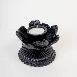 <b>Black</b> & Gold Tabletop Aluminum Golden Candle <b>Holder</b> In Customize For Home Wedding Decoration Eco Friendly Durable Candle Stand - Product Image 1