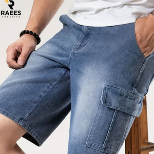 Pantalones Cortos de Mezclilla para Hombre a Precio Económico, Pantalones Cortos de Verano 100% Algodón, Pantalones Cortos de Mezclilla Lavados con Piedras - Product Image 5