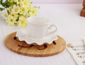 Sous-verres en bambou écologiques, sous-verres à motifs, ensemble de sous-verres en bois, style bûches, tapis pour boissons, accessoires pour la maison et la cuisine - Product Image 3