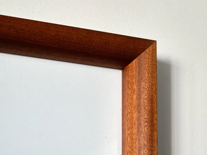 Wood Picture <b>Frame</b> / Mahogany / Solid Wood photo <b>frame</b> Minimalist <b>Design</b> Wood <b>Frame</b> for <b>Wall</b> Art Photos Gallery Display by - Product Image 6