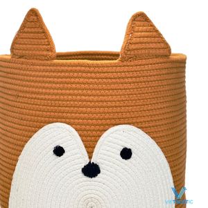 Cesta de Algodón Premium para Bebé, Cuna Portátil de Cuerda Suave para Recién Nacidos, Almacenamiento para Guardería, Precio al por Mayor - Product Image 5