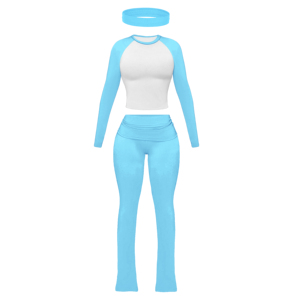 Women's <b>Yoga</b> Jumpsuit Set Seamless Gym Workout <b>Bodysuit</b> Private Label Fitness Sportswear High Waisted Activewear Wholesale - Product Image 6