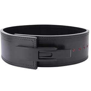 Professional Lever Powerlifting Belt Heavy Duty Leather Weightlifting Belt for Men & Women Custom Logo Gym Gear Supplier - Product Image 2