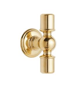 Tirador de metal en forma de T para gabinetes de oficina, escuela, dormitorio y cocina, en color plata y oro, muy vendido. - Product Image 1