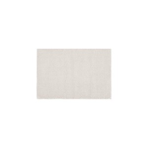 Tapis de bain en coton uni, rectangulaire, tufté, antidérapant, avec dos en caoutchouc, pour usage domestique, épaisseur moyenne - Product Image 5