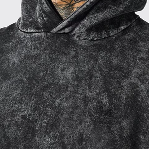 Ensemble de survêtement en molleton pour homme, sweat-shirt à capuche et pantalon de jogging, deux pièces, vêtements de sport d'hiver - Product Image 6