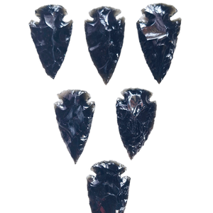 Punta de Flecha de Obsidiana Negra Auténtica de Excelente Calidad para Alineación de Chakras y Sanación Emocional a Precio Descontado - Product Image 6