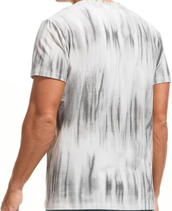 T-shirt respirant sublimé pour homme, uni, vierge, en mélange de polyester, pour sublimation par transfert thermique, vêtement de sport haute performance 2026 - Product Image 2