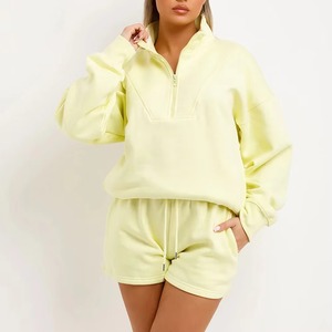 Survêtement de sport pour femmes en gros, personnalisation de marque, OEM, molleton de coton premium, logo personnalisé, fabricant de vêtements de sport - Product Image 2
