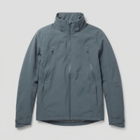 Veste de ski softshell chauffante de haute qualité avec fermeture éclair, coupe-vent et imperméable pour homme et femme, idéale pour le snowboard, personnalisable OEM