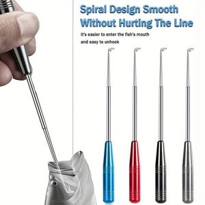 Strumento di Rimozione Rapida per Ami da Pesca con Dispositivo di Discesa per Attrezzatura da Pesca Sicura per Adulti - Kit Essenziale di Pinze e Attrezzi - Product Image 6