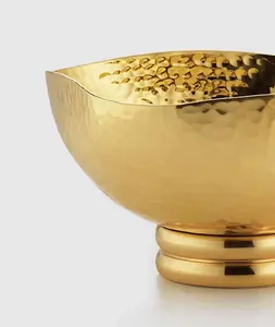 ชามศิลปะสุดหรูสำหรับตกแต่งภายในสไตล์ร่วมสมัย ชามตกแต่งสุดหรูทันสมัยสำหรับตกแต่งโต๊ะกลาง ชุบเคลือบซาฮิด ปลอดภัย - Product Image 3