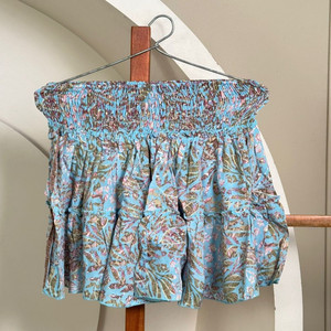 คอลเลคชั่นฤดูใบไม้ผลิใหม่กระโปรงสั้นขากว้างทรงหลวมสำหรับผู้หญิงสายรัดเอวยางยืดสวมใส่สบายเหมาะสำหรับฤดูร้อน - Product Image 2