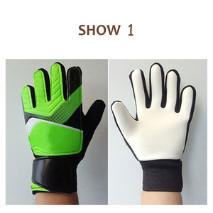 Guantes de Portero de Látex de Contacto Premium, Protección para los Dedos, Uso Profesional en Partidos, Guantes de Portero de Fútbol Impermeables para Exteriores - Product Image 4