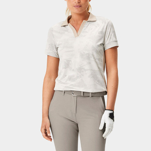 Lot de polos pour femmes à manches courtes avec détails contrastants, poche poitrine, en mélange de coton doux et extensible, pour le bureau et les tenues décontractées - Product Image 3