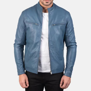Factory Direct Sale Men Leather <b>Biker</b> <b>Jacket</b> Premium Quality Best Selling Breathable Leather <b>Biker</b> <b>Jacket</b> - Product Image 2