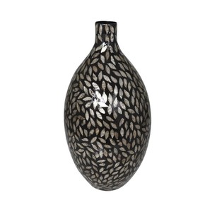 Handcrafted Luxury Mother of Pearl Table <b>Vase</b> Round Decorative Flower <b>Vase</b> Minimalist Design Living Room Home Decor Vietnam - Product Image 4