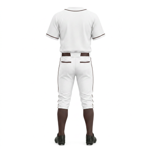 Uniformes de Béisbol Transpirables de Color Sólido, Tallas Grandes, con Logotipo Personalizable, Ropa de Béisbol de Moda para Jóvenes y Adultos, Nueva Moda - Product Image 2