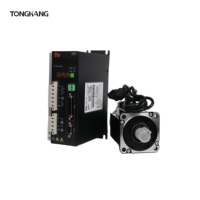 750W 3.0A 2.4N.m Kit de servomoteur 3 axes pour machines CNC AC 220V modèle TH-T3a-L20F-RABF + 80ST-M02430 151mm