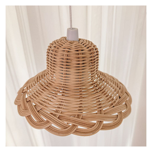 Lampe suspendue moderne en jute et rotin pour une ambiance lumineuse chaleureuse, design tissé à la main, idéale pour les maisons et les hôtels. - Product Image 2