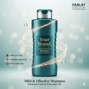 Champú Suave y Efectivo para el Cabello, Limpiador Capilar al por Mayor para Cabello Seco, Dañado y Encrespado, Champú Nutritivo de Marca Privada OEM - Product Image 3