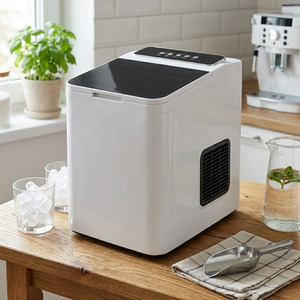 Máquina de Hielo Portátil Automática Sudex TM-04, Produce 12 kg de Hielo por Día, Ideal para Bares y Restaurantes, Uso en Mostrador - Product Image 4