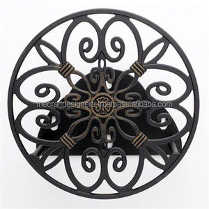 Soporte de Pared Decorativo de Hierro para Manguera, para el Área del Porche, que Agrega un Elegante Almacenamiento Exterior para Uso Diario - Product Image 4