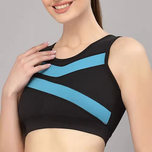 Sujetador deportivo transpirable para mujer, de alta venta, fabricado en Pakistán, con logo. - Product Image 2