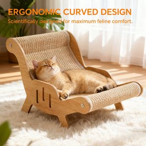 Tiragraffi e Lettini per Gatti in Sisal Naturale per un Relax Estetico - Product Image 6